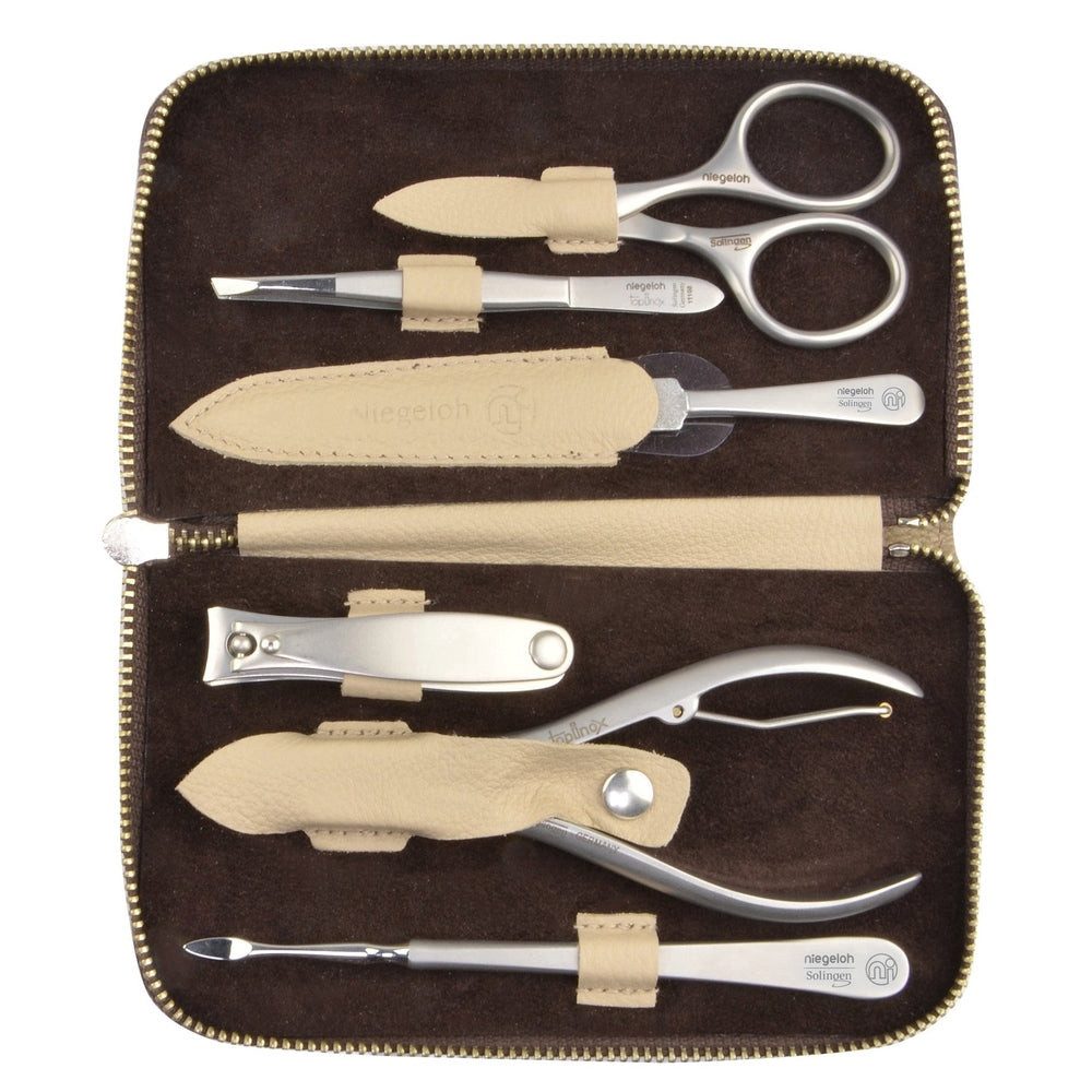 Niegeloh Solingen Maniküre-Etui Etui Modell Cafe do Brazil XL macchiato - Made in Solingen, 1 tlg.