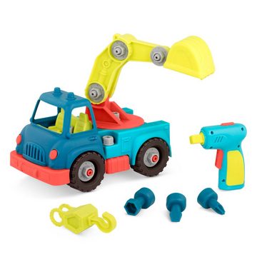 B. TOYS Spielzeug-Auto B. Happy Cruisers Kranwagen zum Bauen