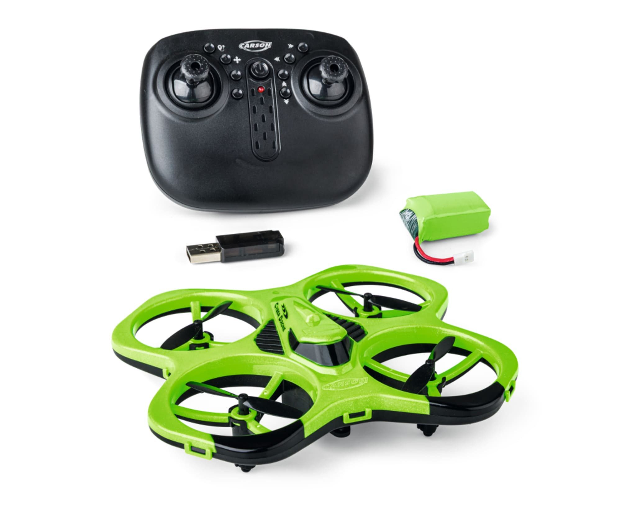 CARSON RC-Quadrocopter Carson RC Cyber Drone IR RTF grün