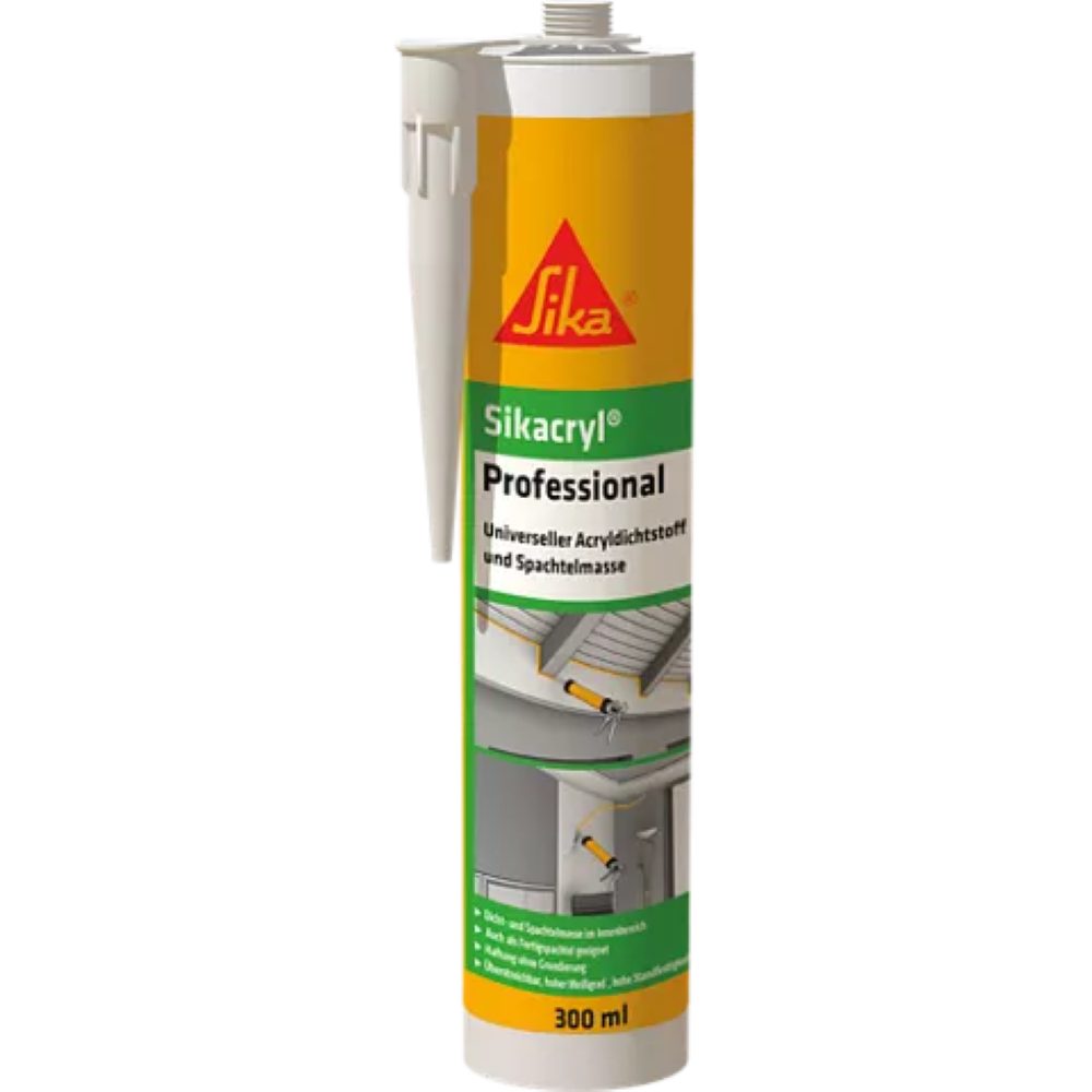 Sika Maleracryl Sikacryl Professional weiß 300ml, günstig online kaufen