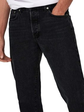 ONLY & SONS Relax-fit-Jeans ONSEDGE LOOSE 6985 aus Baumwolle