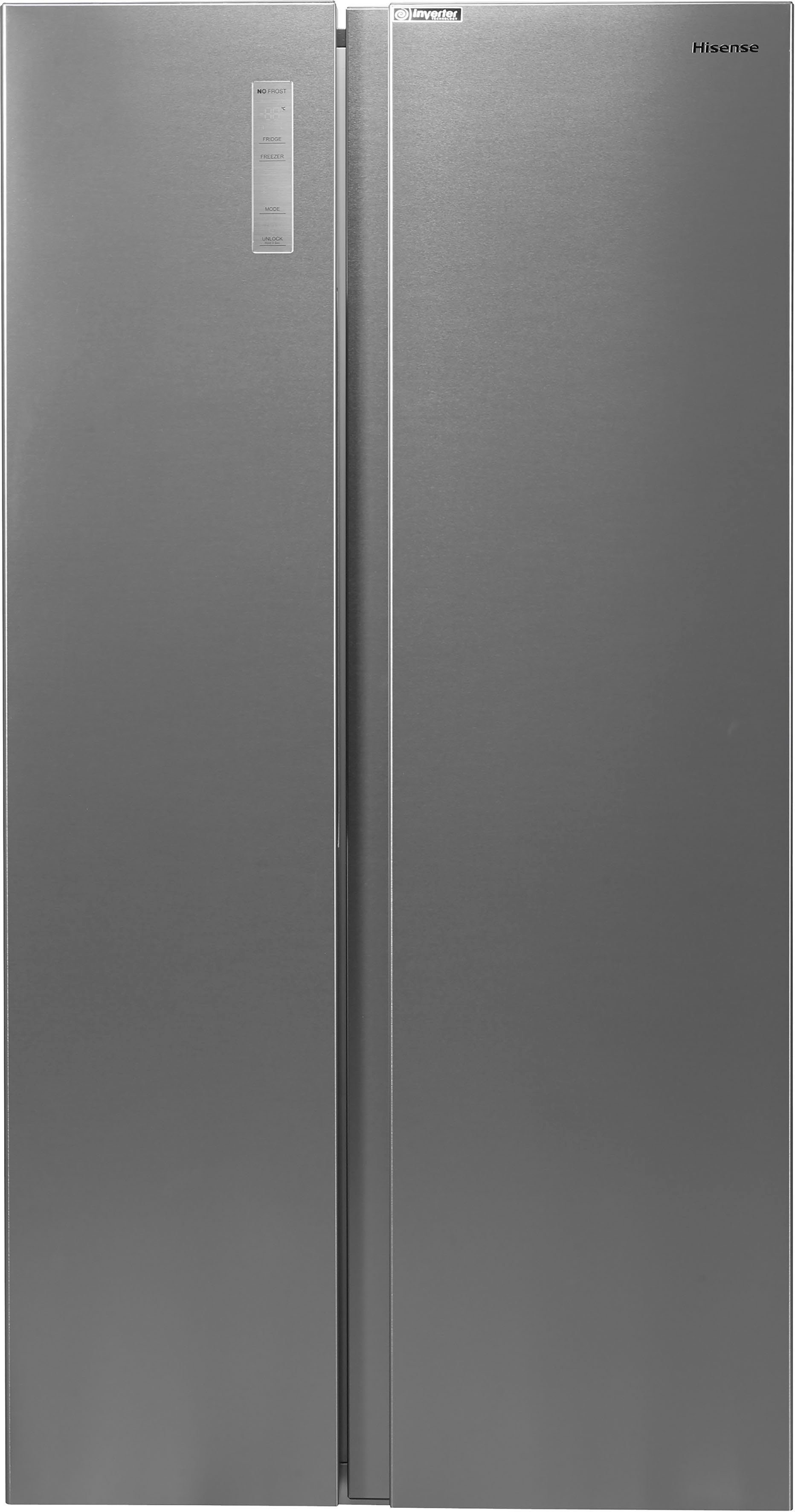 Hisense Side-by-Side RS677N4BID, 178,6 cm hoch, 91 cm breit