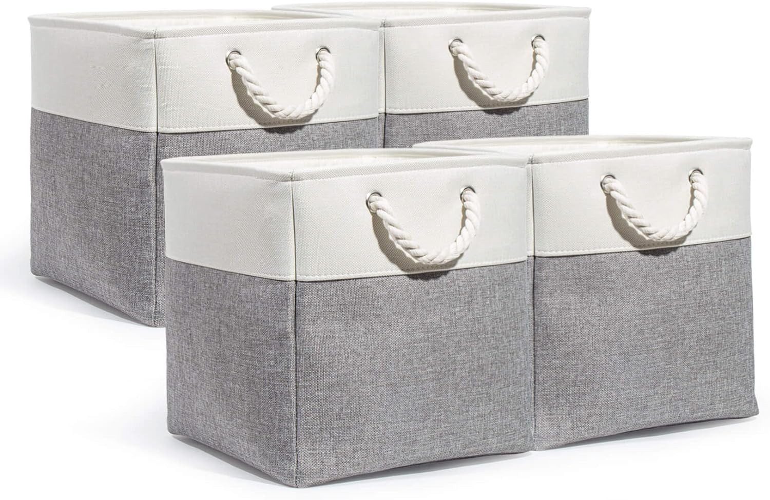 Aufbewahrungskorb Faltbare Aufbewahrungskörbe aus Baumwolle