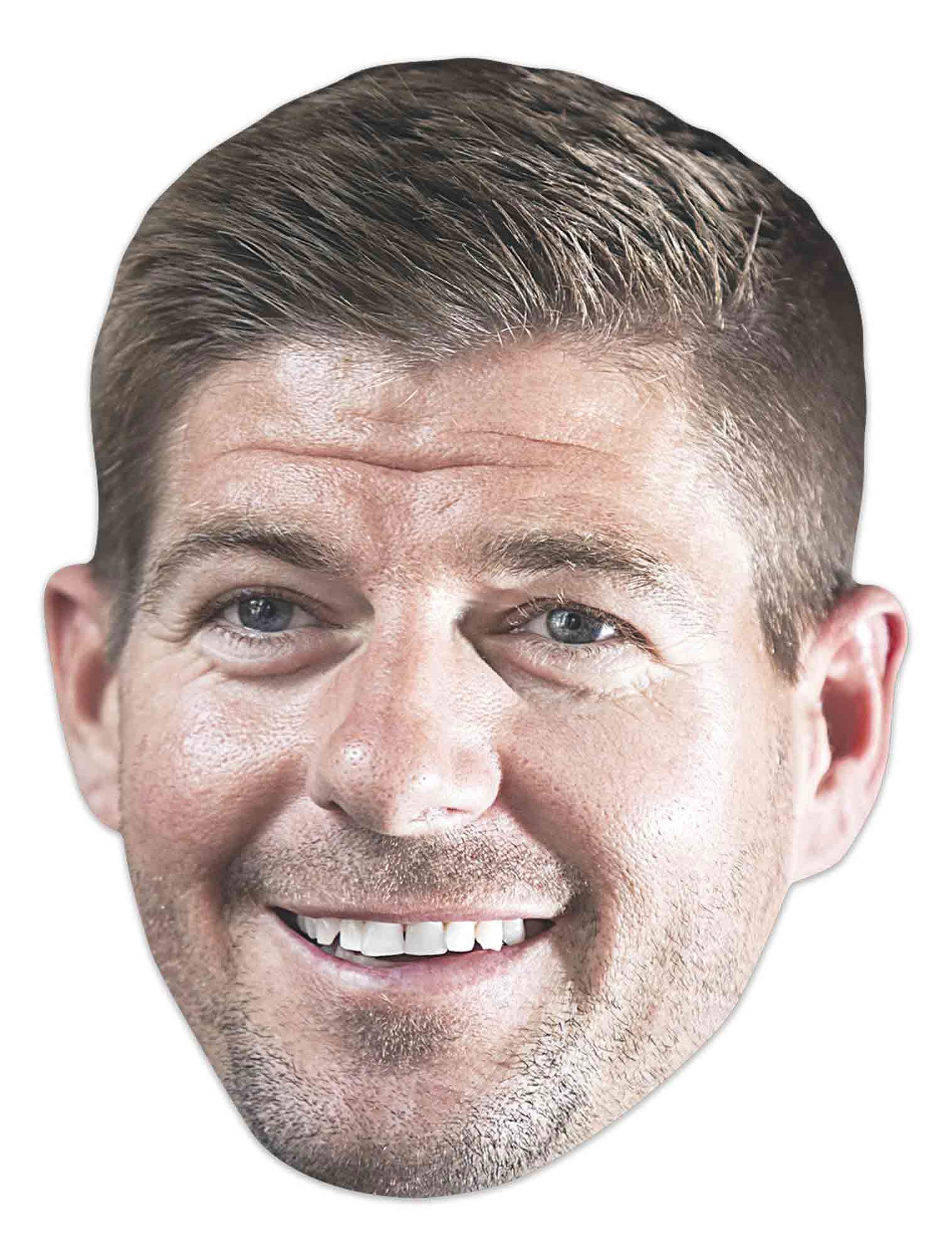 Verkleidungsmaske Promi Maske - Masken - Steven Gerrard