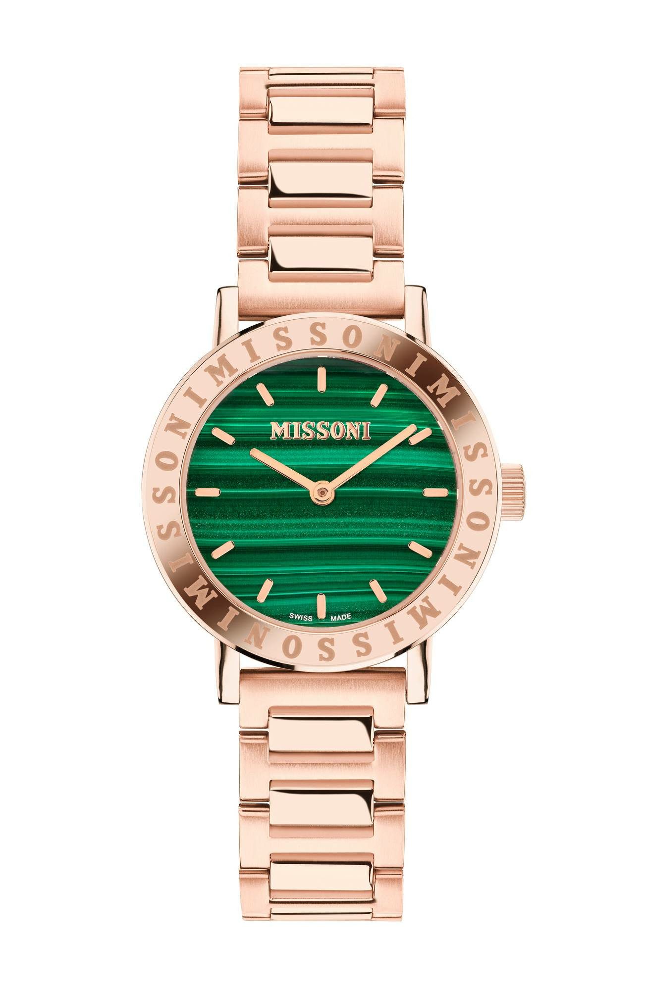 Missoni Mechanische Uhr Analoguhren für Damen, (1-tlg., Mechanische Uhr)
