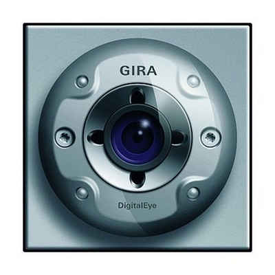 GIRA Video-Türsprechanlage (Bus-System Farbe PAL Einbau Kunststoff aluminium verstellbares)