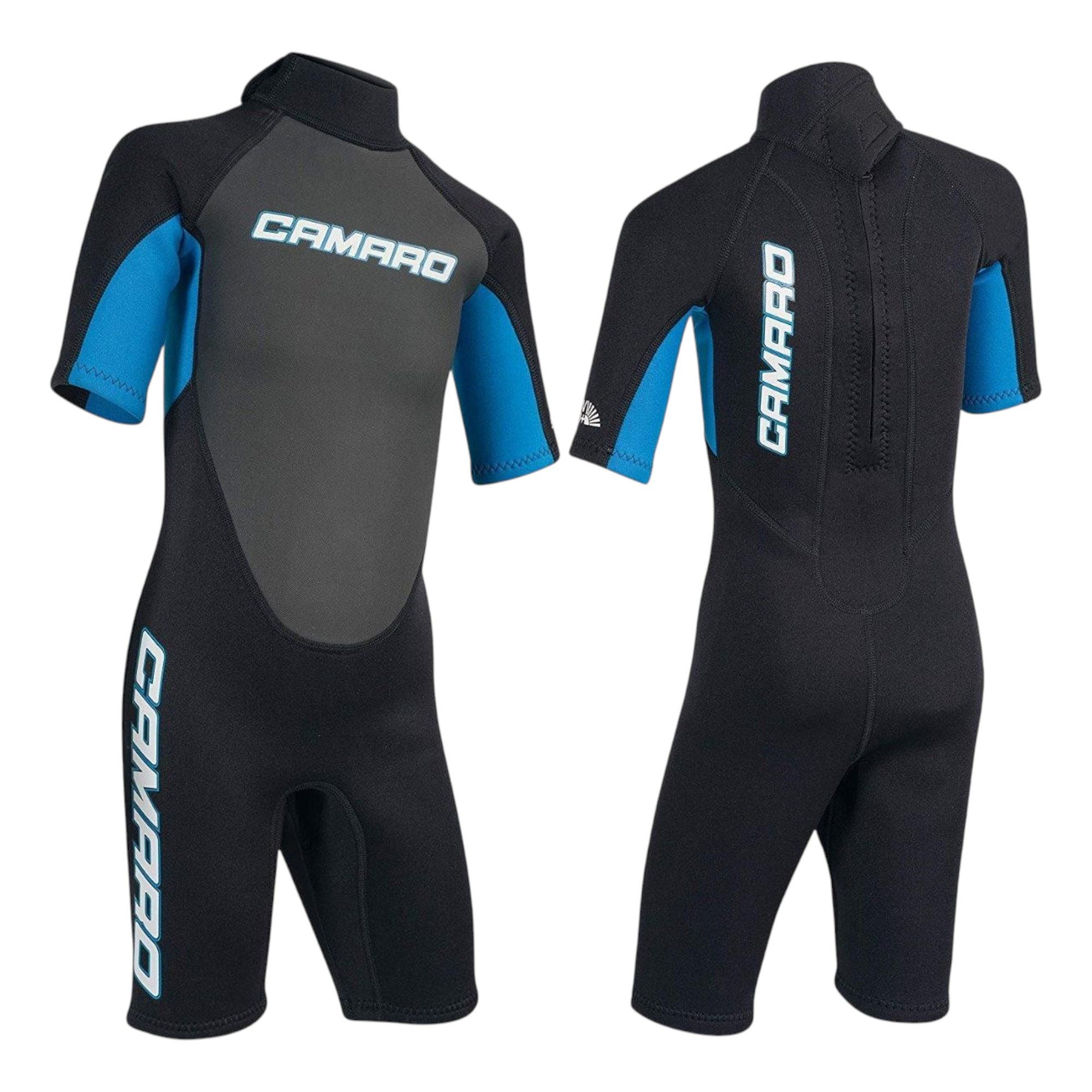 Camaro Neoprenanzug CAMARO Juniors Flex Shorty REVO 3/2mm Youth Kinder Neoprenanzug