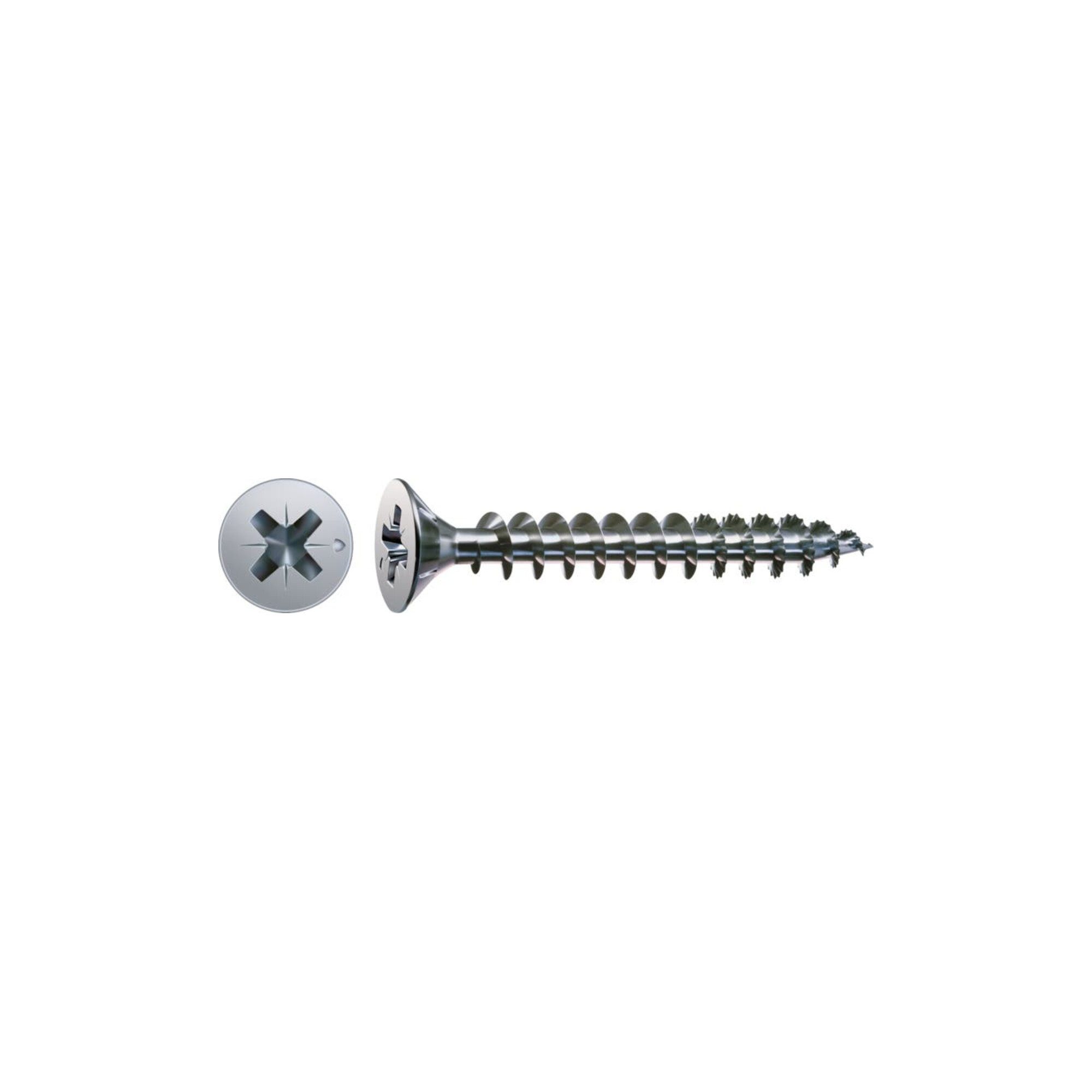 SPAX Schraube Spax Universalschraube 2,5 x 10 mm Senkkopf Kreuzschlitz Z Vollgewinde