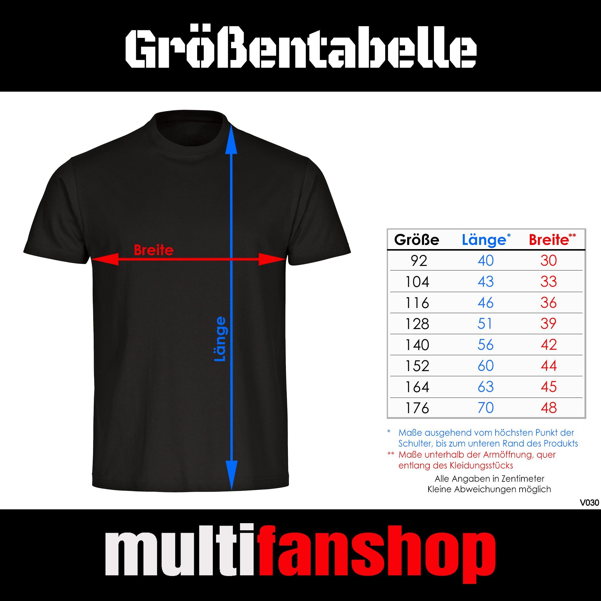 multifanshop T-Shirt Kinder Türkei - Streifen - Kind