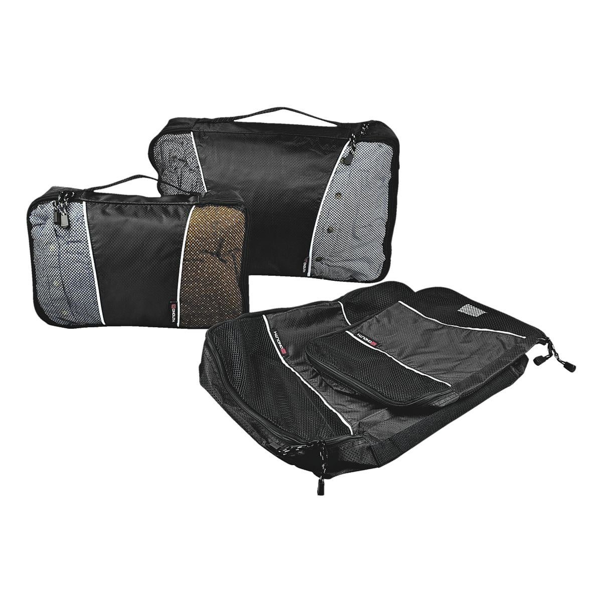 MONOLITH Kleidersack (4 St) Taschen-Set: 2x kleine / 2x große Kleidertaschen | Kleidersäcke