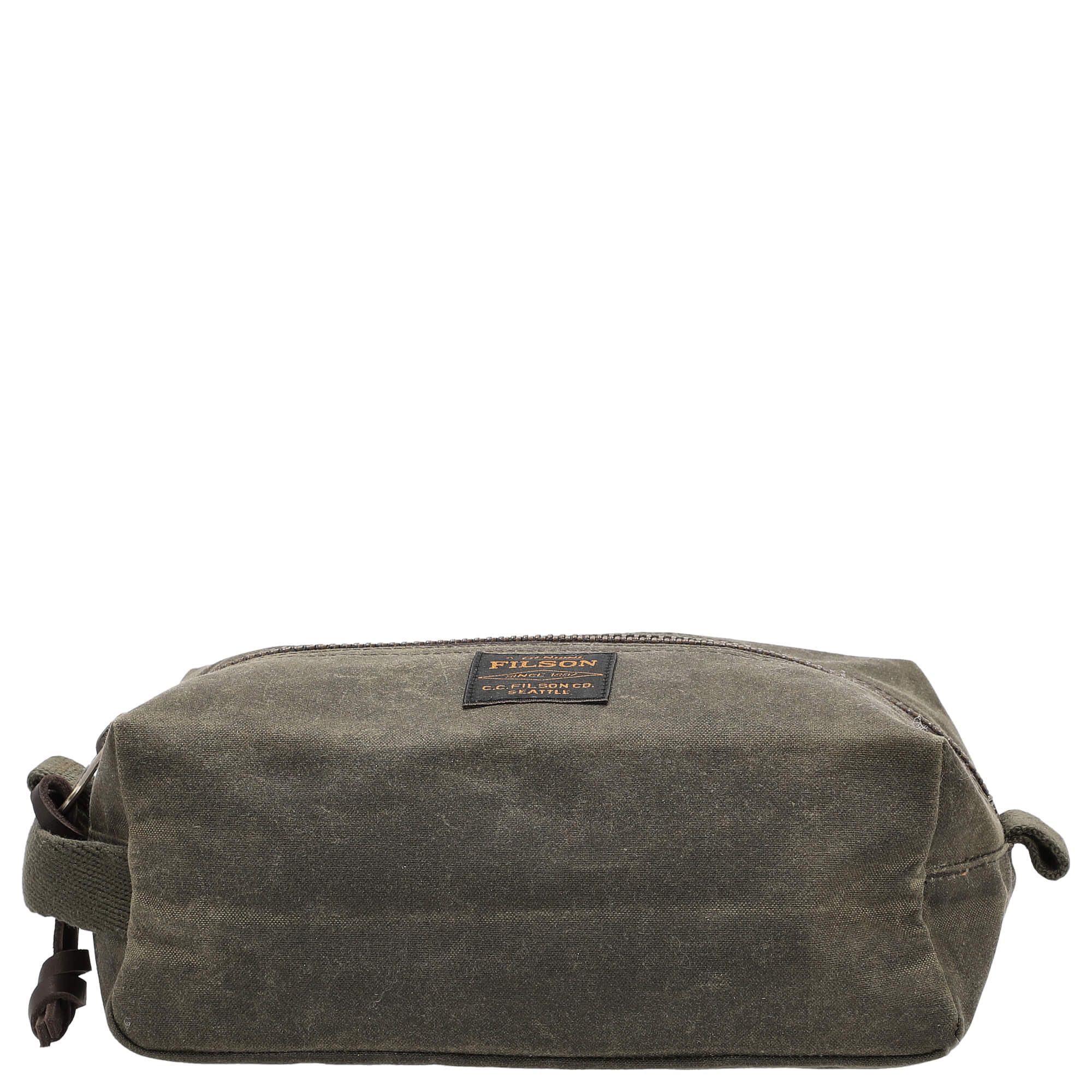 Filson Kulturbeutel Tin Cloth - Kulturbeutel 23 cm (otter green)