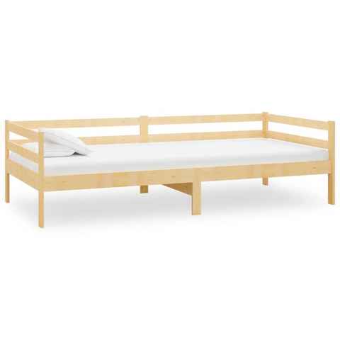 vidaXL Bett Tagesbett Massivholz Kiefer 90x200 cm