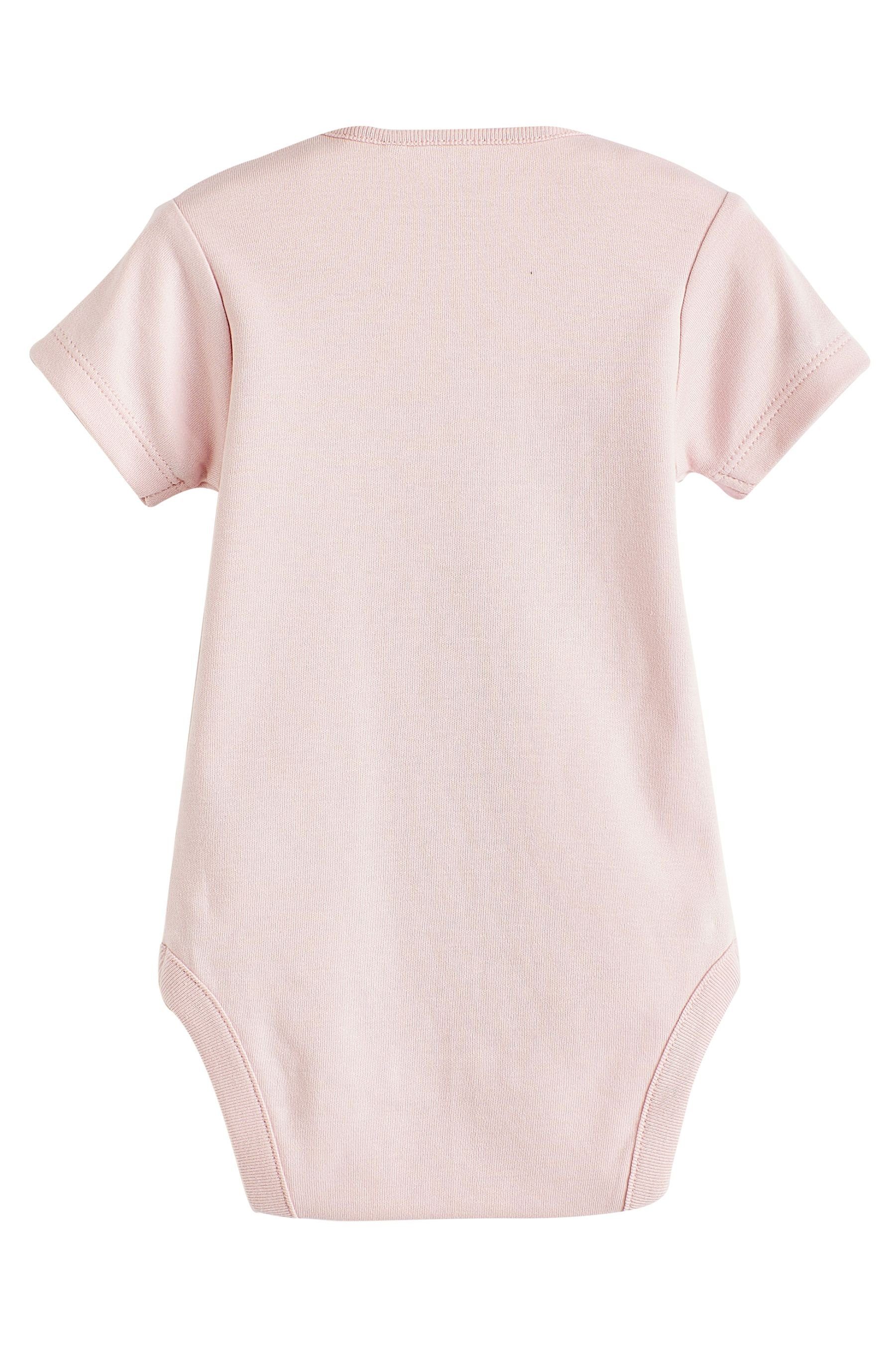 Next Kurzarmbody Kurzärmeliger Babybody im 10er-Pack (10-tlg)