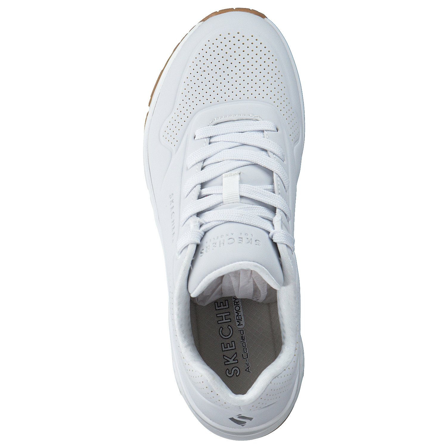(WHT) (20202507) Skechers 73690 Weiß Sneaker Skechers