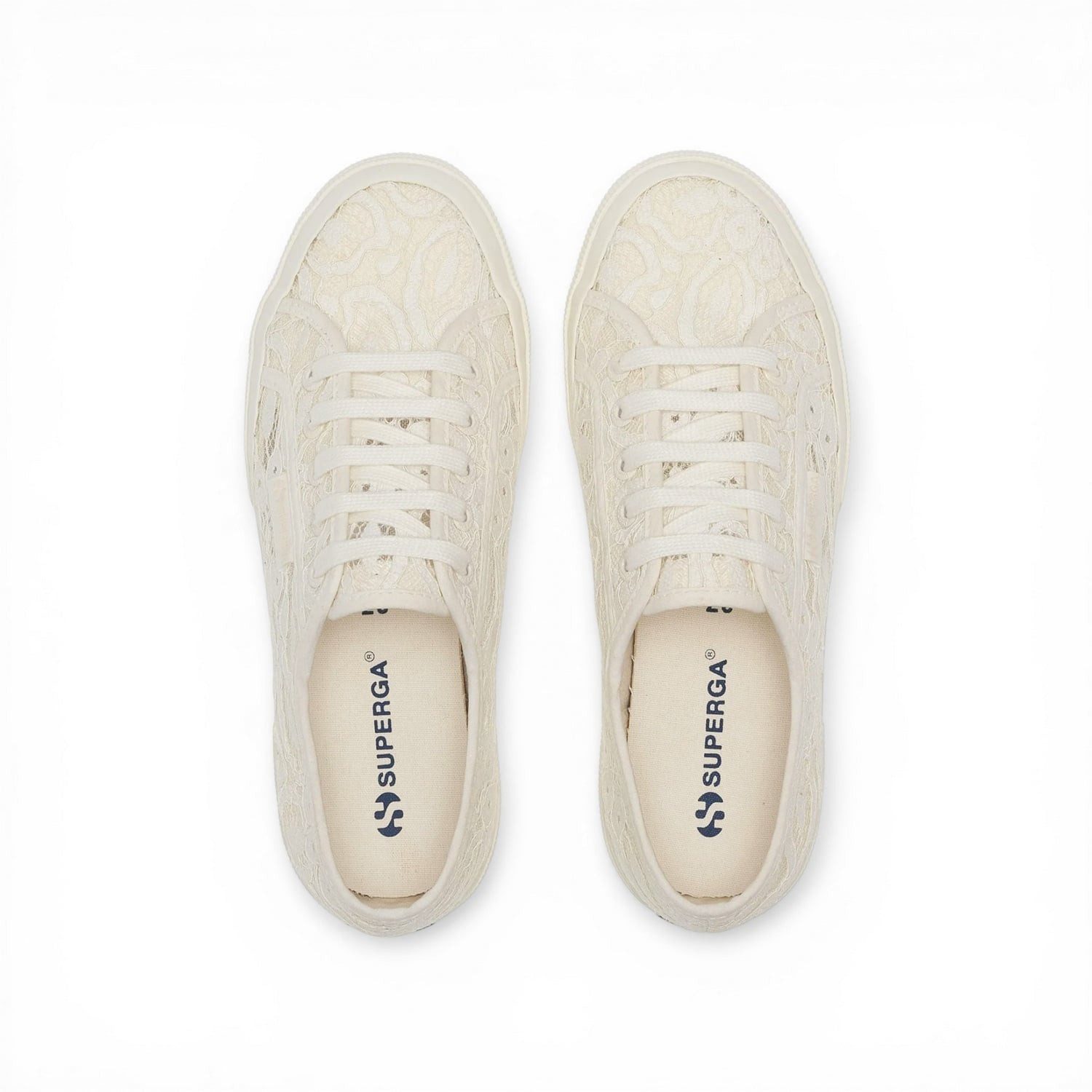 Superga Pizzo Macrame 2750 weiss Damen Sneaker