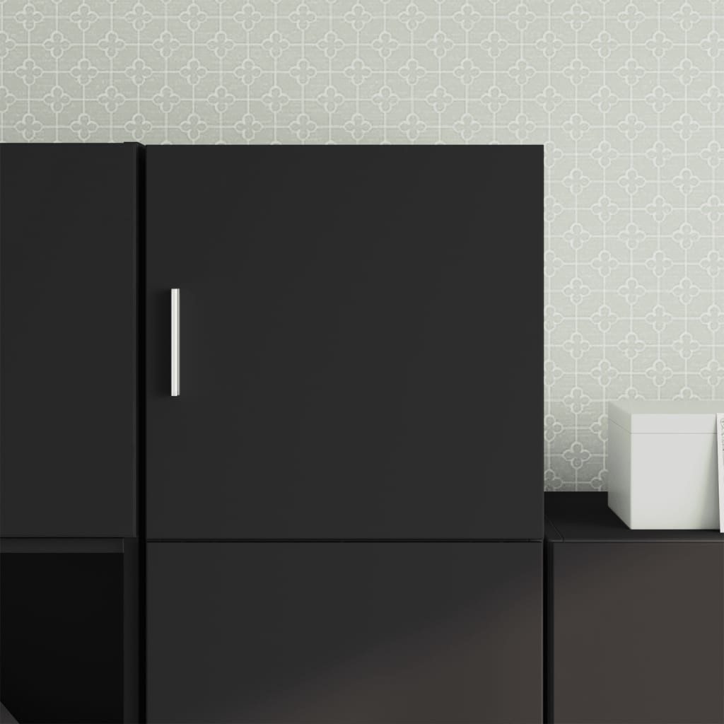 vidaXL Hängeschrank Wandschrank Schwarz 40x42,5x40 cm günstig online kaufen
