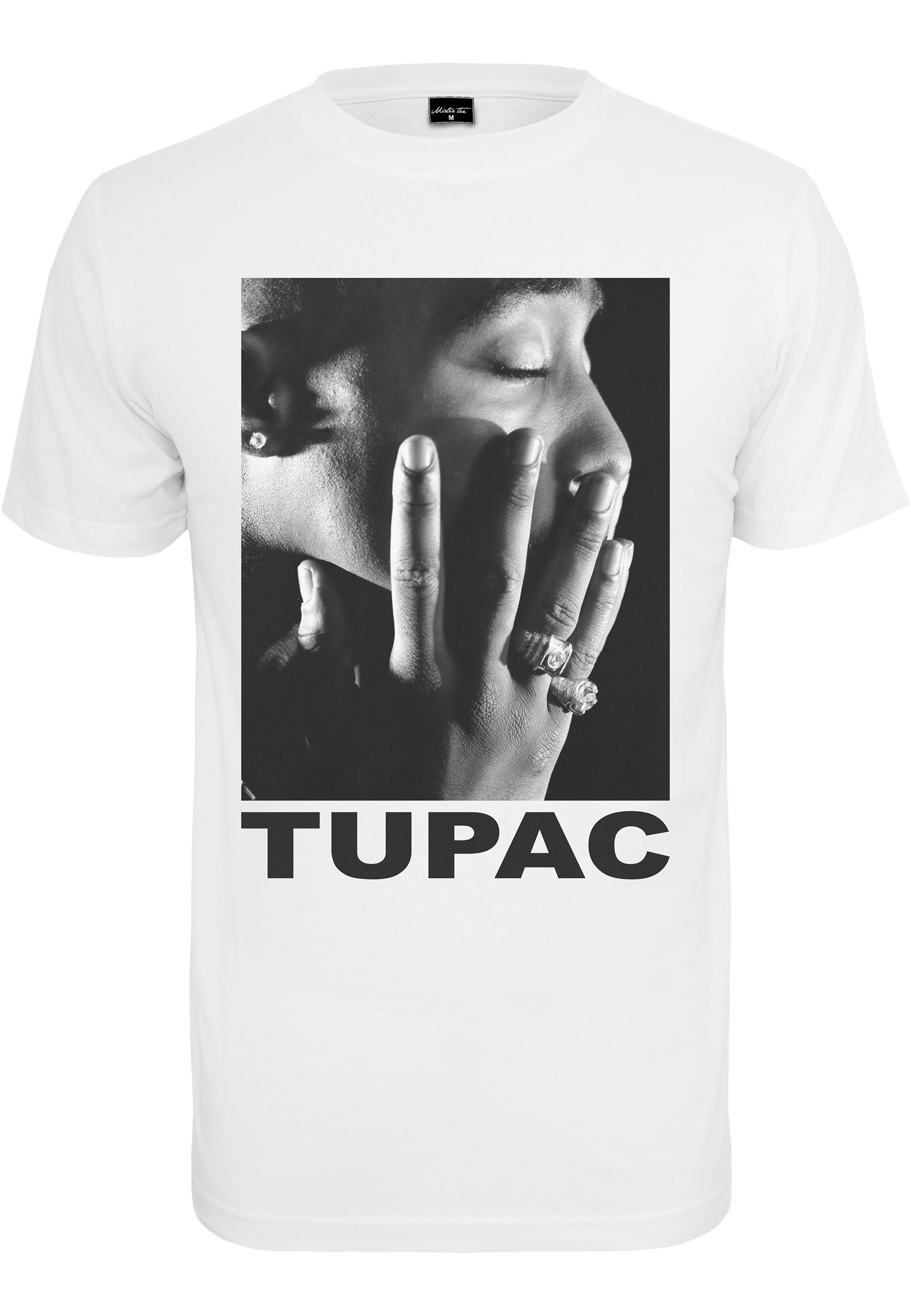 MisterTee T-Shirt Herren Tee Profile (1-tlg) Tupac