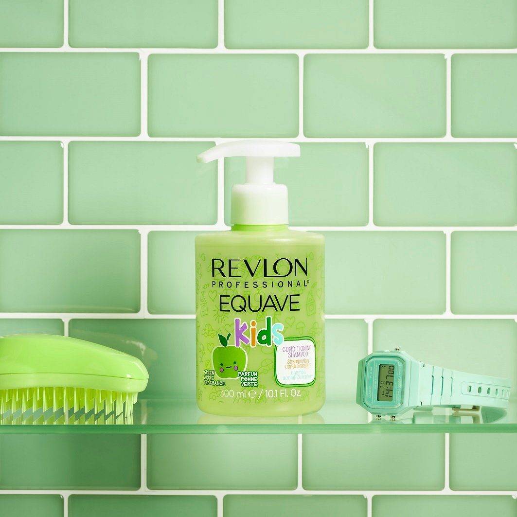 REVLON PROFESSIONAL Haarshampoo EQUAVE KIDS CONDITIONING SHAMPOO, Reichhaltige Formel frei von Parabenen, Farbstoffen und Allergenen.