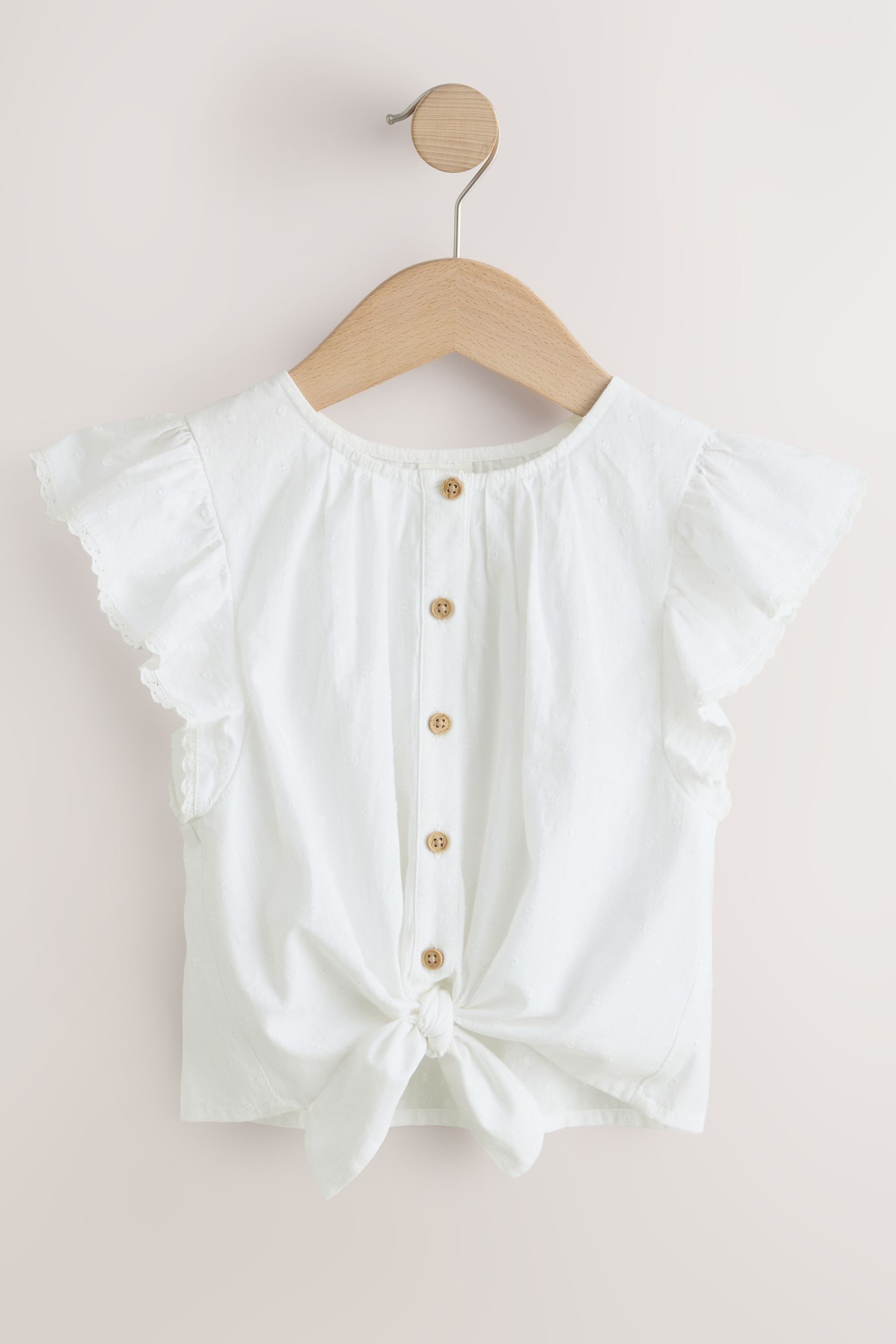 Next Blusentop Bluse mit Schnürung vorn (1-tlg) – Bild 5 von 5