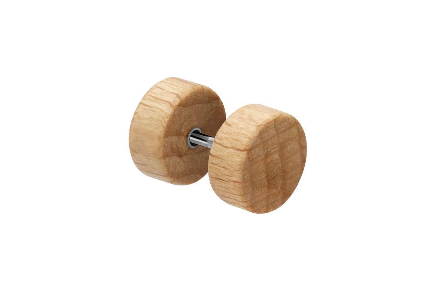 Fake-Ear-Plug Holz Fake Plug