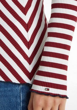 Tommy Hilfiger Langarmshirt mit Streifenmuster