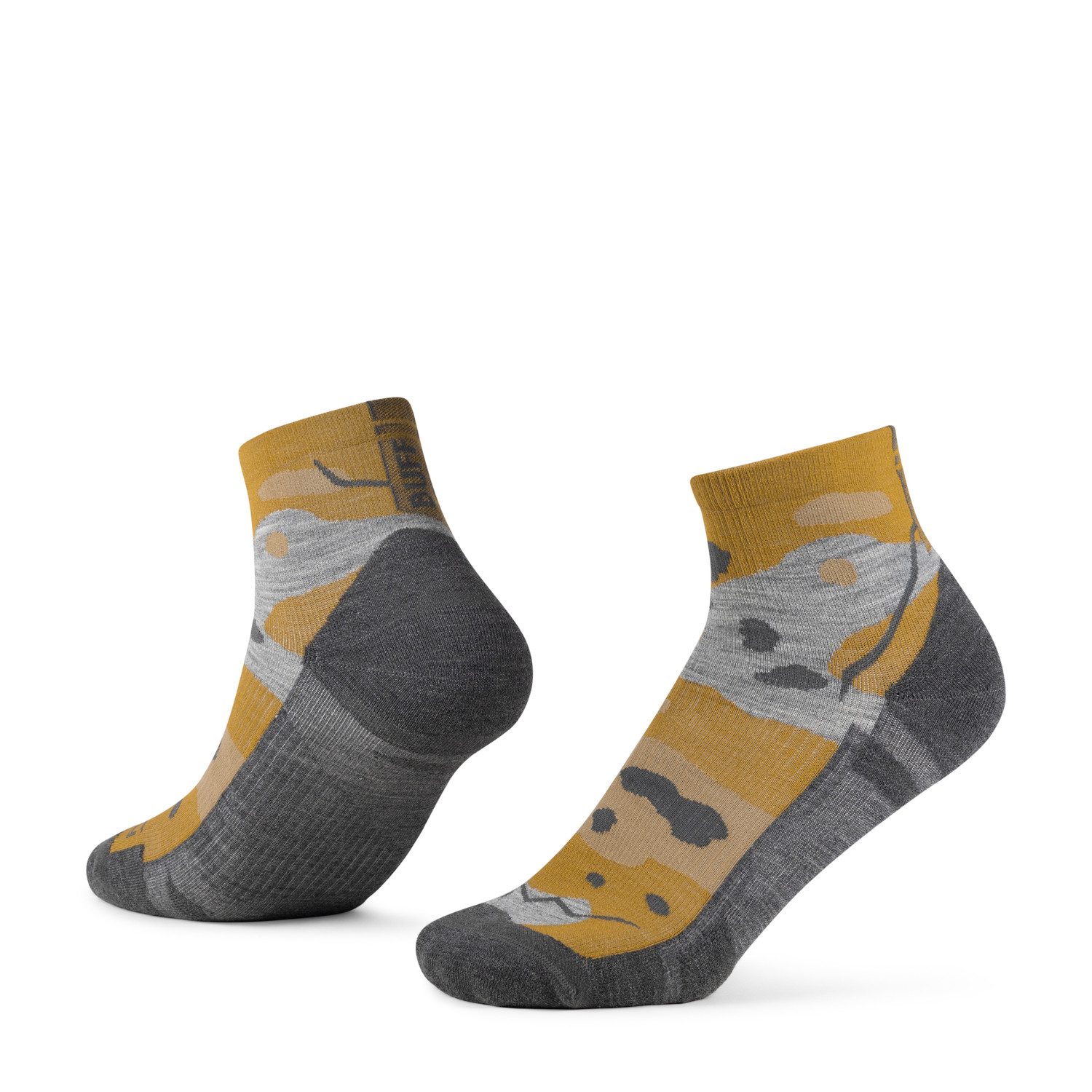 Buff Sportsocken LW Merino Wool Quarter Khaki