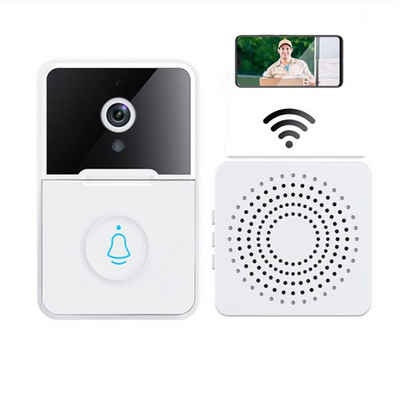 autolock Türklingel Türklingel mit Kamera,Türklingel mit Bluetooth (Türklingel mit Kamera), HD Kabellose Doorbell mit Gong,mit Akku,Nachtsicht,SD