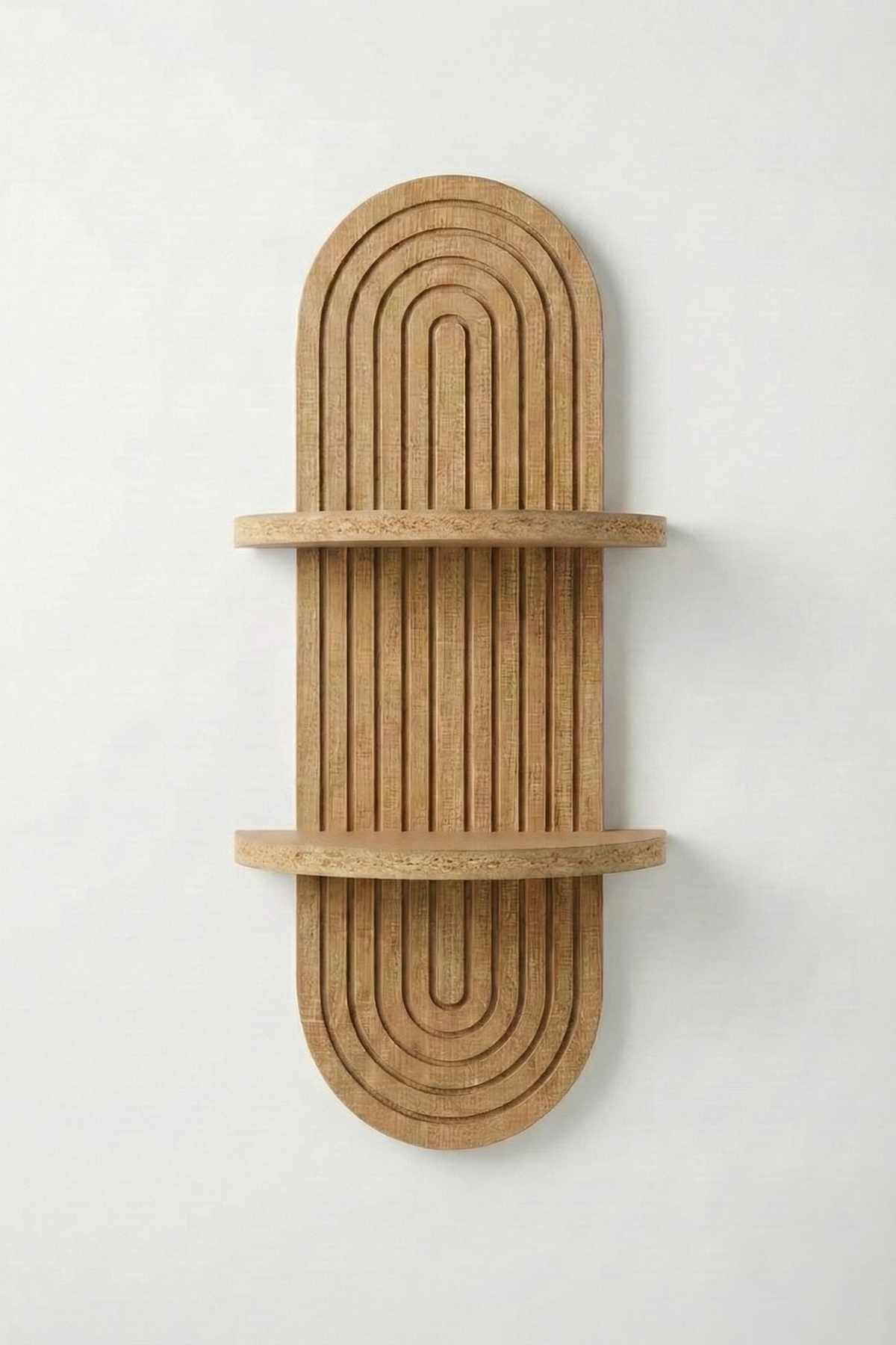 Skye Decor Deko-Wandregal Boho, aus melaminbeschichteter Spanplatte, geometrisches Design