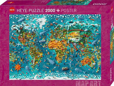 HEYE Puzzle Miniature World Puzzle 2000 Teile, 2000 Puzzleteile