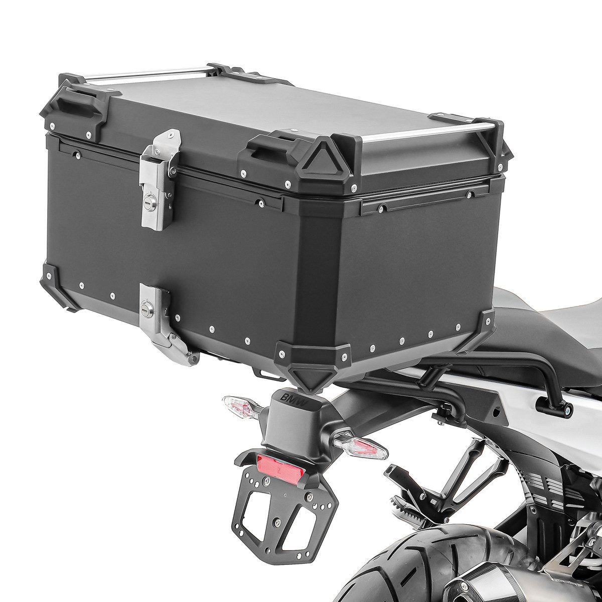 Bagtecs Topcase Set Alu Topcase + Gepäckbrücke passend für BMW R 1300 GS 23-26 # XB65