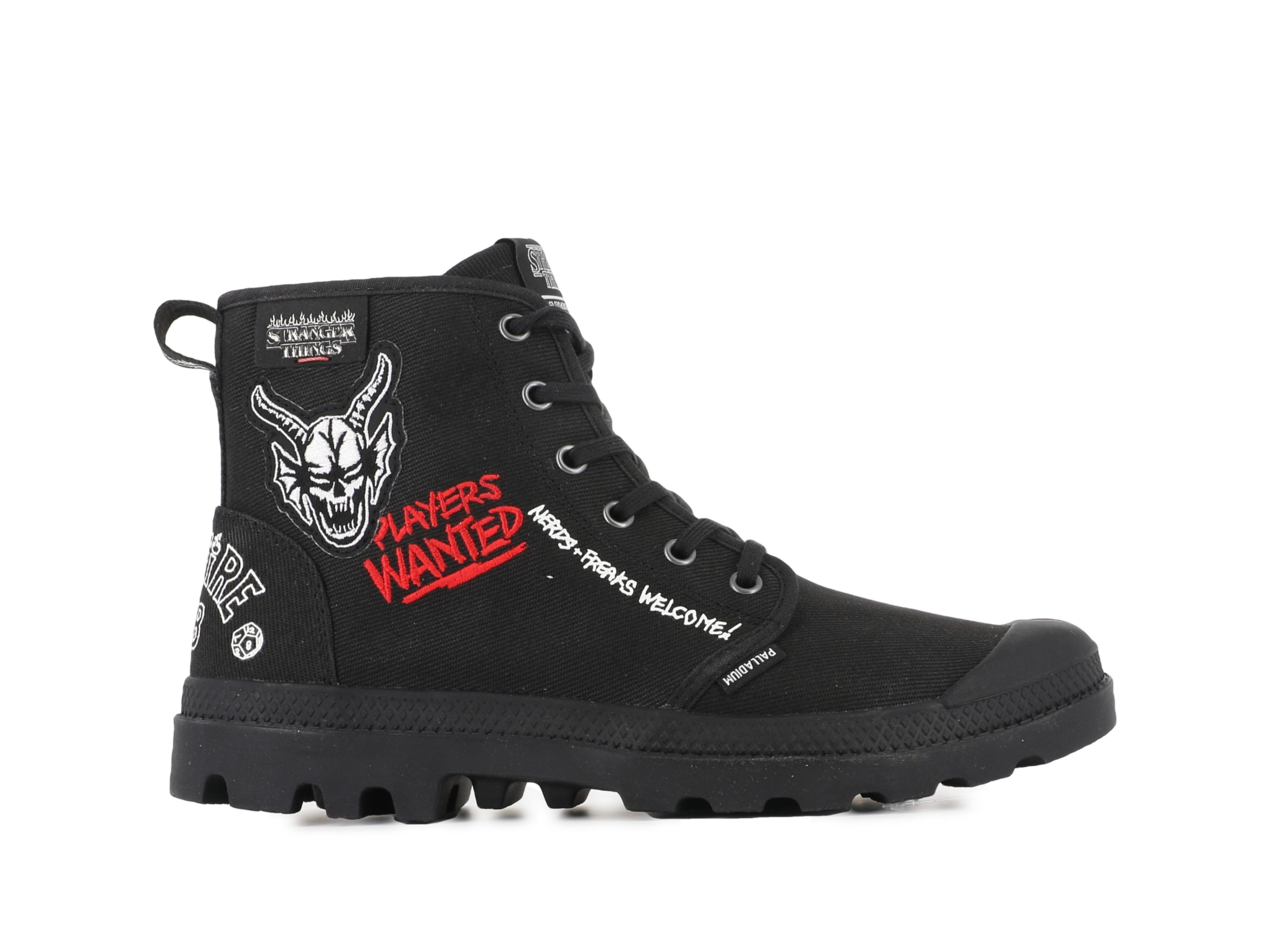 Palladium STRANGER THINGS X PAMPA HELLFIRE Schnürboots Schnürstiefel aus Ca günstig online kaufen
