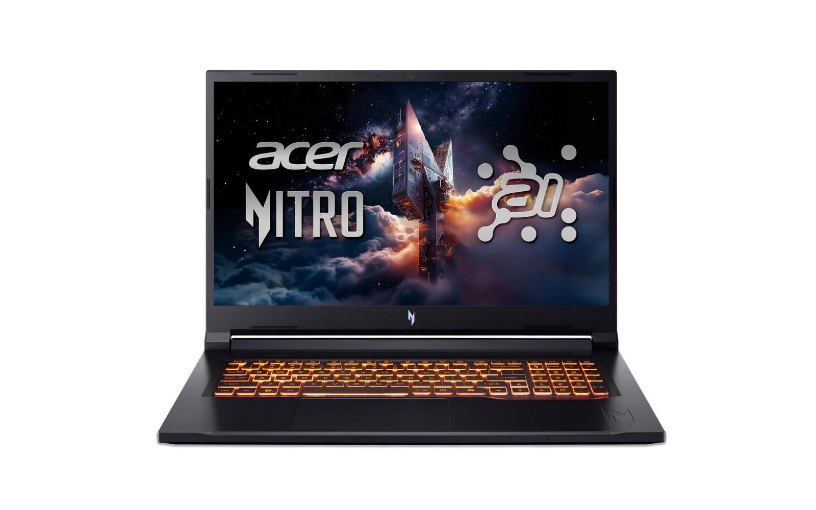 Acer Nitro V17 Gaming Laptop Ryzen 7 RTX 5060 16GB 1TB SSD Windows 11 Gaming-Notebook (43,94 cm/17.3 Zoll, AMD Ryzen 7 260, Geforce RTX 5060, 16 GB, 1000 GB SSD, HDMI, USB 3.2, USB 4.0, RJ-45, MicroSD Kartenleser)
