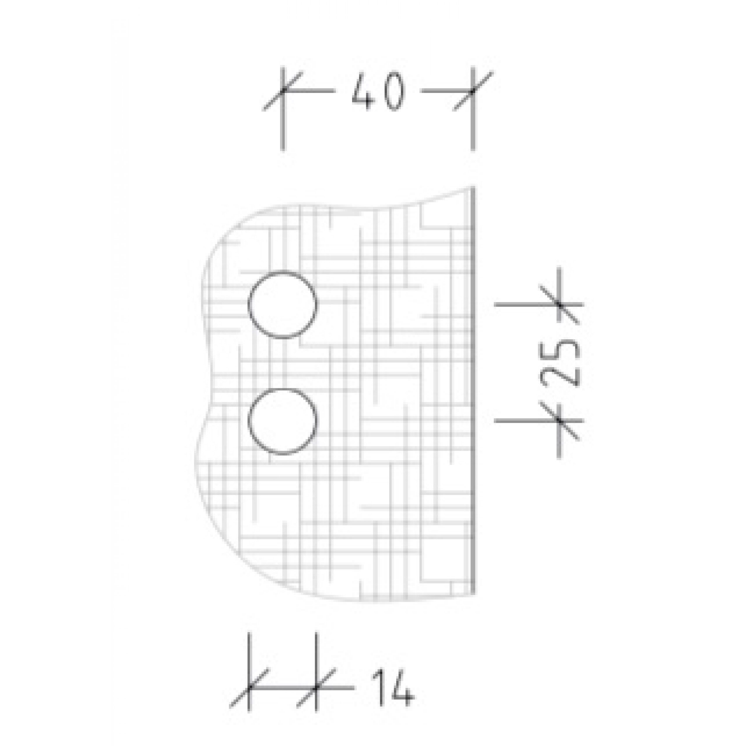 Infraworld Saunatür Infraworld Türband eckig 1x für Saunatüren 1 Stück für 6 bzw 8