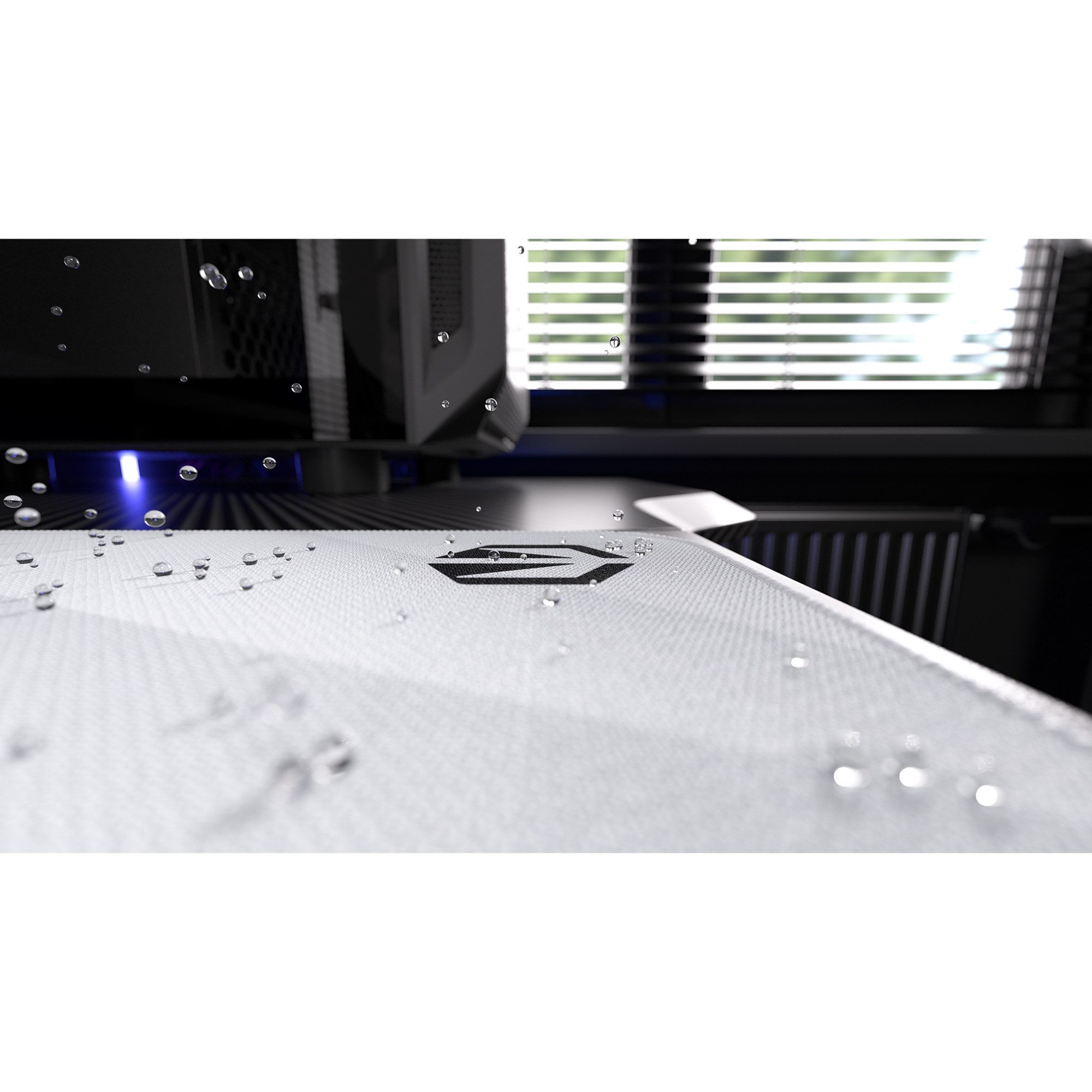 ENDORFY Gaming Mauspad ENDORFY Crystal Onyx White L, Gaming-Mauspad