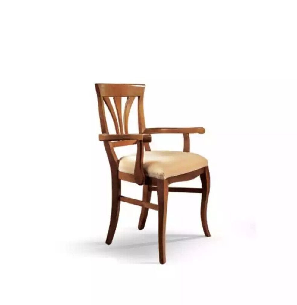 Braun Italy + Esstisch Esszimmer-Set 4x Gruppe Stuhl Tisch Stühle Neu, Essgarnitur Set Stühle), in JVmoebel (Esstisch 4x Made