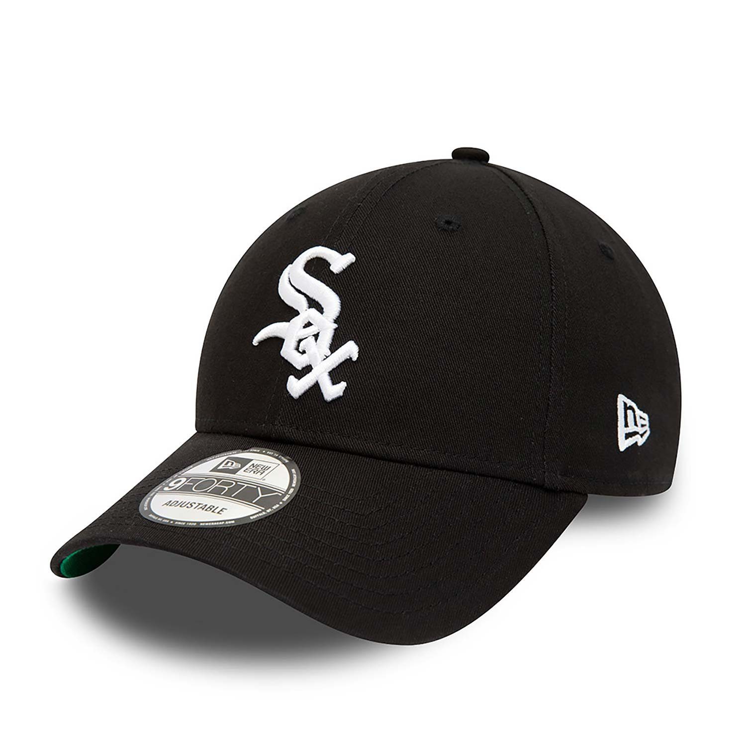 9Forty Baseball Team White (1-St) Sox New Cap Era New Chicago Cap Era Patch Side