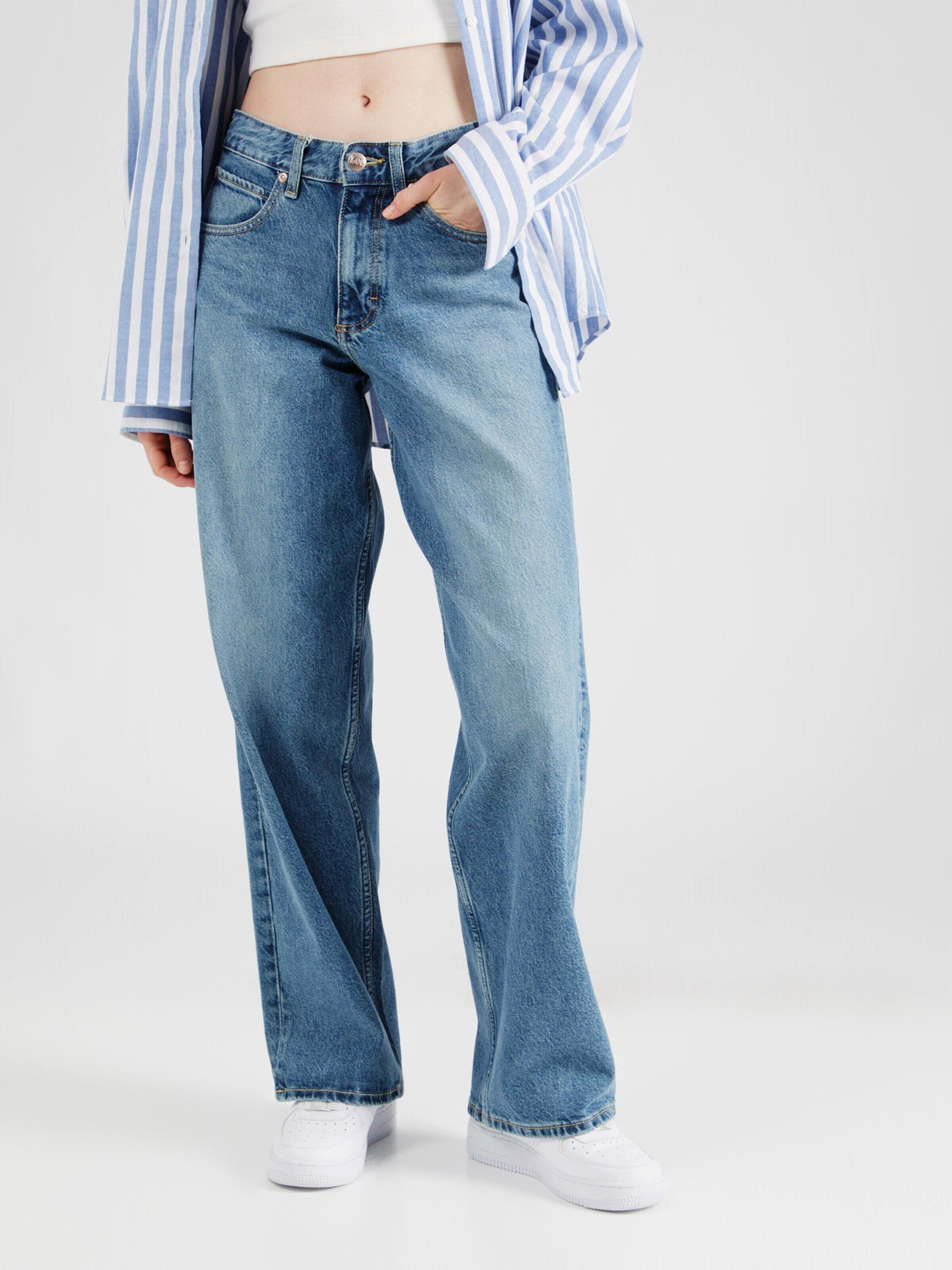 Lee® Loose-fit-Jeans RIDER (1-tlg) Plain/ohne Details
