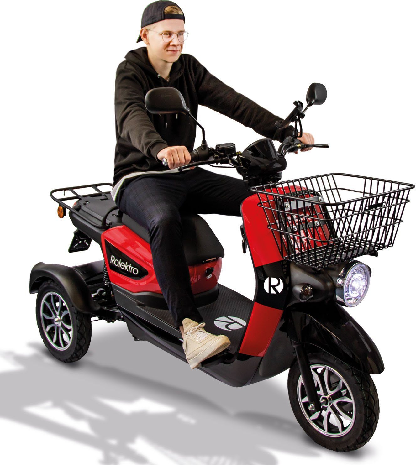 Rolektro electric vehicle Rolektro E-Carrier 25 V.3 Lithium without case, 1000 W, 25 km/h, (basket)