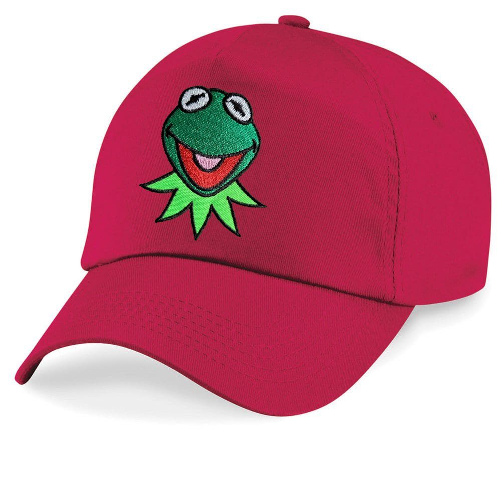 Blondie & Brownie Baseball Cap Kinder Kermit Frosch Muppet Frog Stick Patch Comic Tv One Size Rot