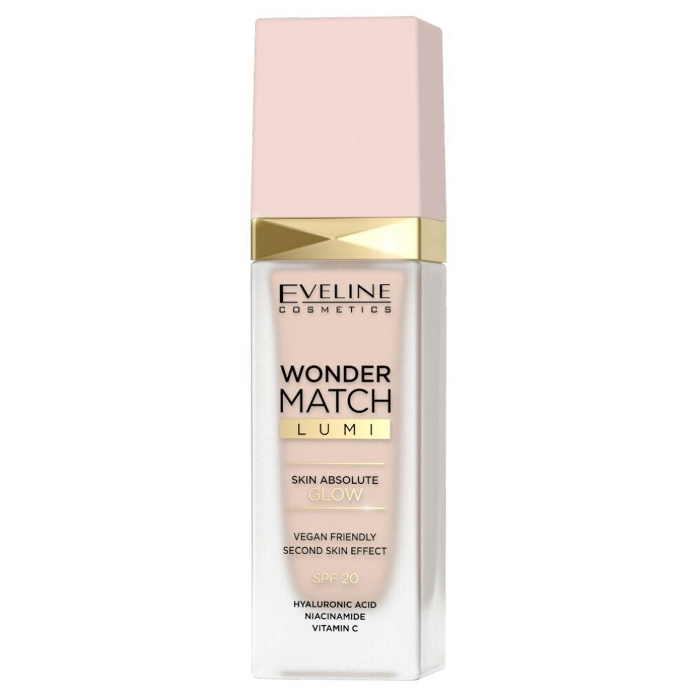 Eveline Cosmetics Foundation Wonder Match Lumi Leuchtgrundierung Nr. 05 Light 30ml
