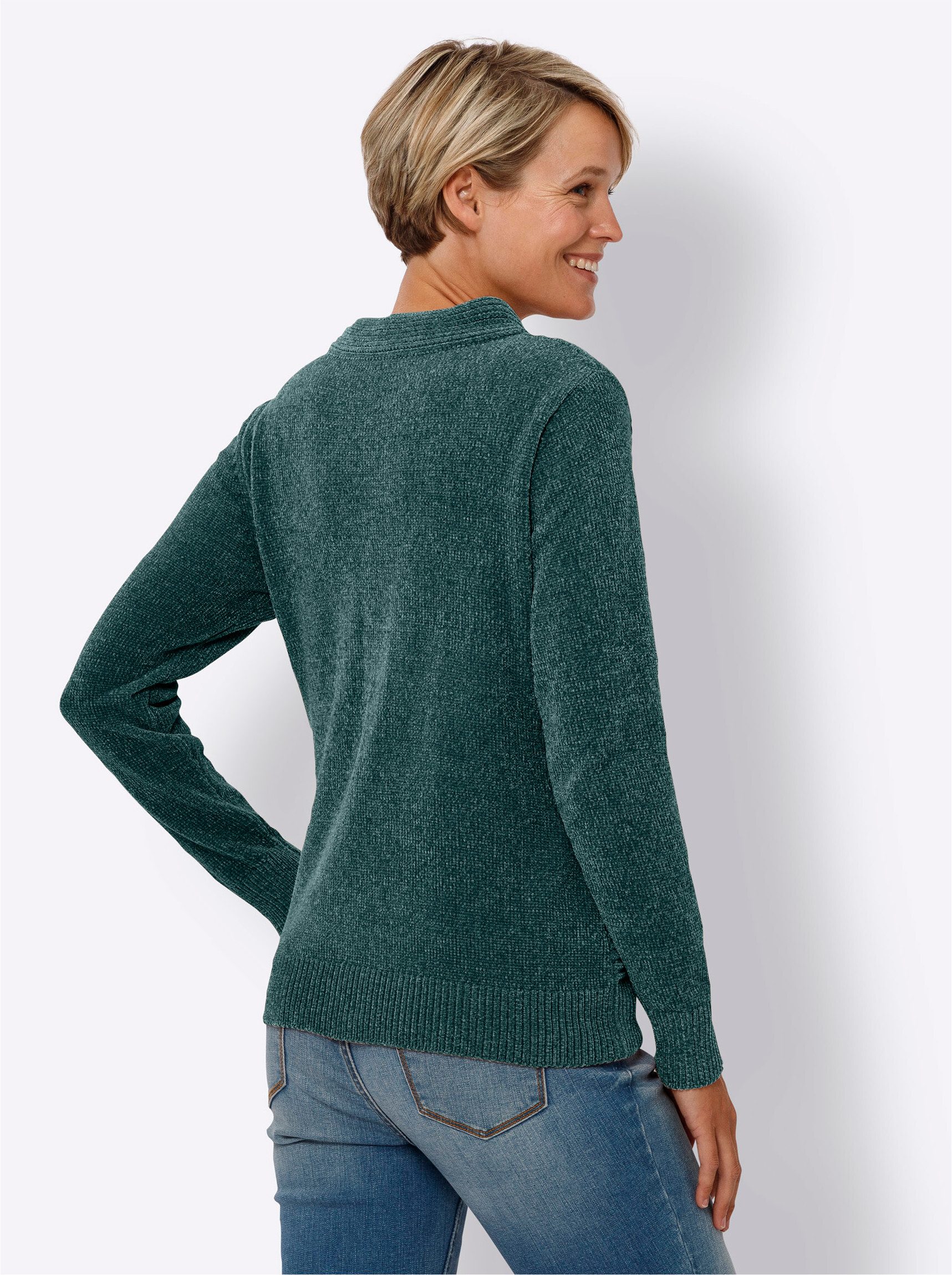 Sieh an! Strickpullover Langarm-Pullover günstig online kaufen