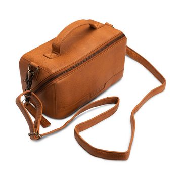 muud Handtasche Leder Crossbody Cleo Whisky