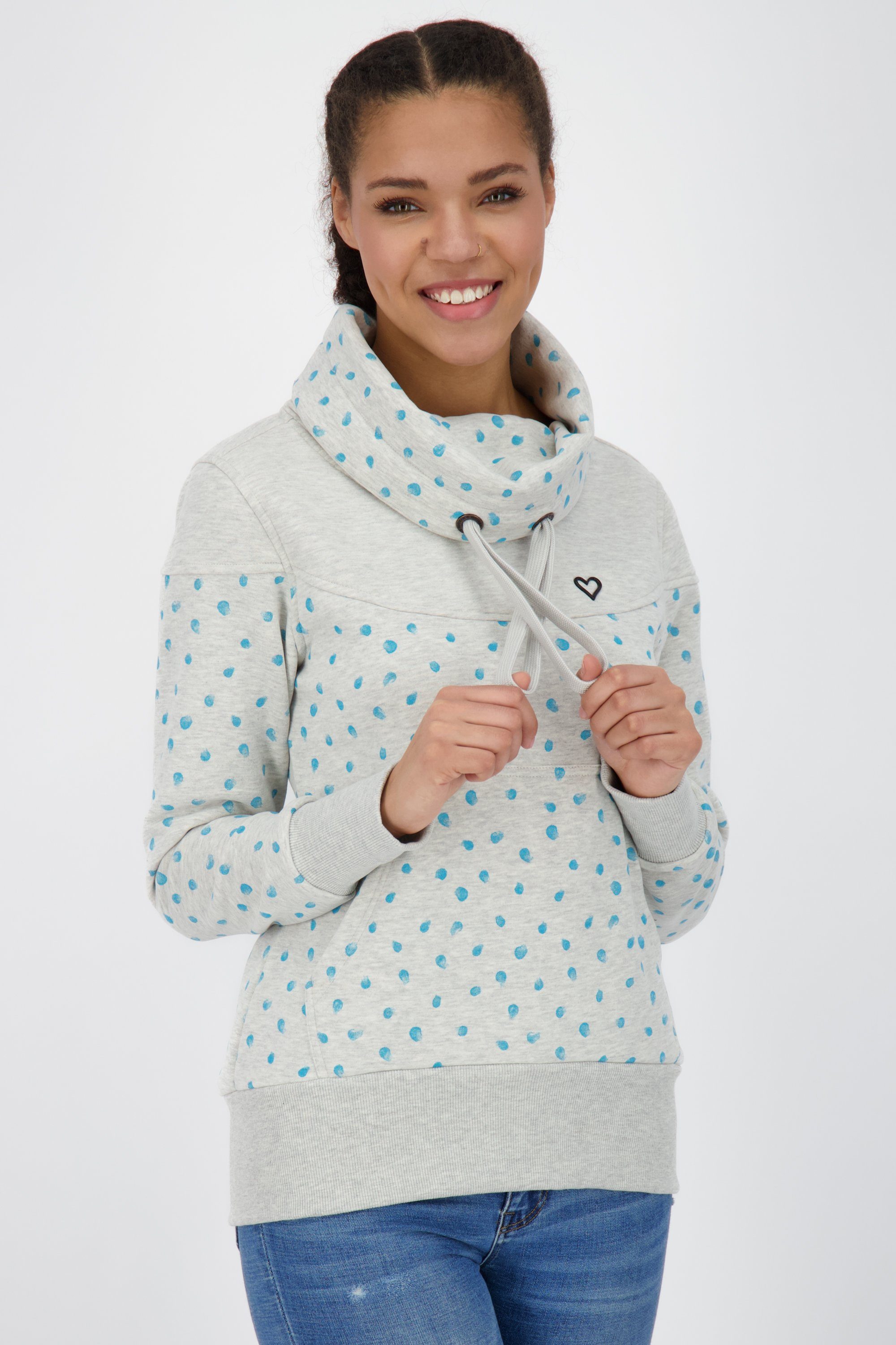 SunshineAK & Sweat Kickin Alife Sweatshirt cloudy melange B Damen Sweatshirt