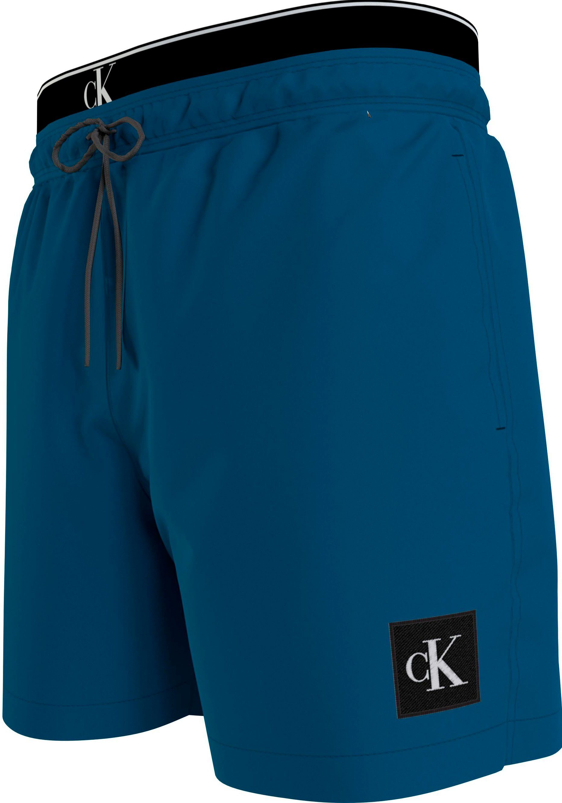 Klein Calvin blau Kordel Badehose mit Swimwear