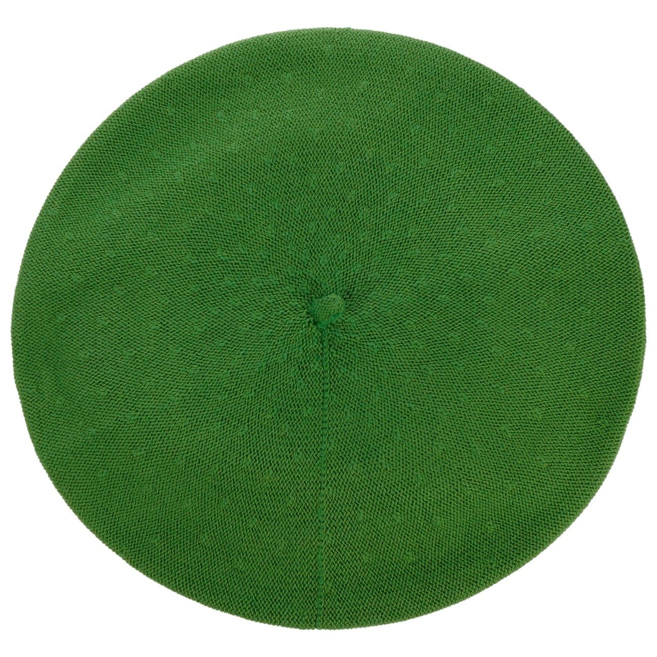 in (1-St) Baskenmütze Damenbaske, Made grün Italy Lipodo