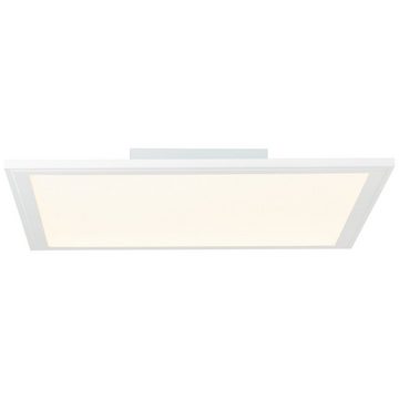 Lightbox Deckenleuchte, CCT - über Fernbedienung, LED fest integriert, warmweiß - kaltweiß, Farbwechsler, LED Deckenaufbau-Paneel, inkl. Fernbedienung, Metall/Kunststoff, weiß