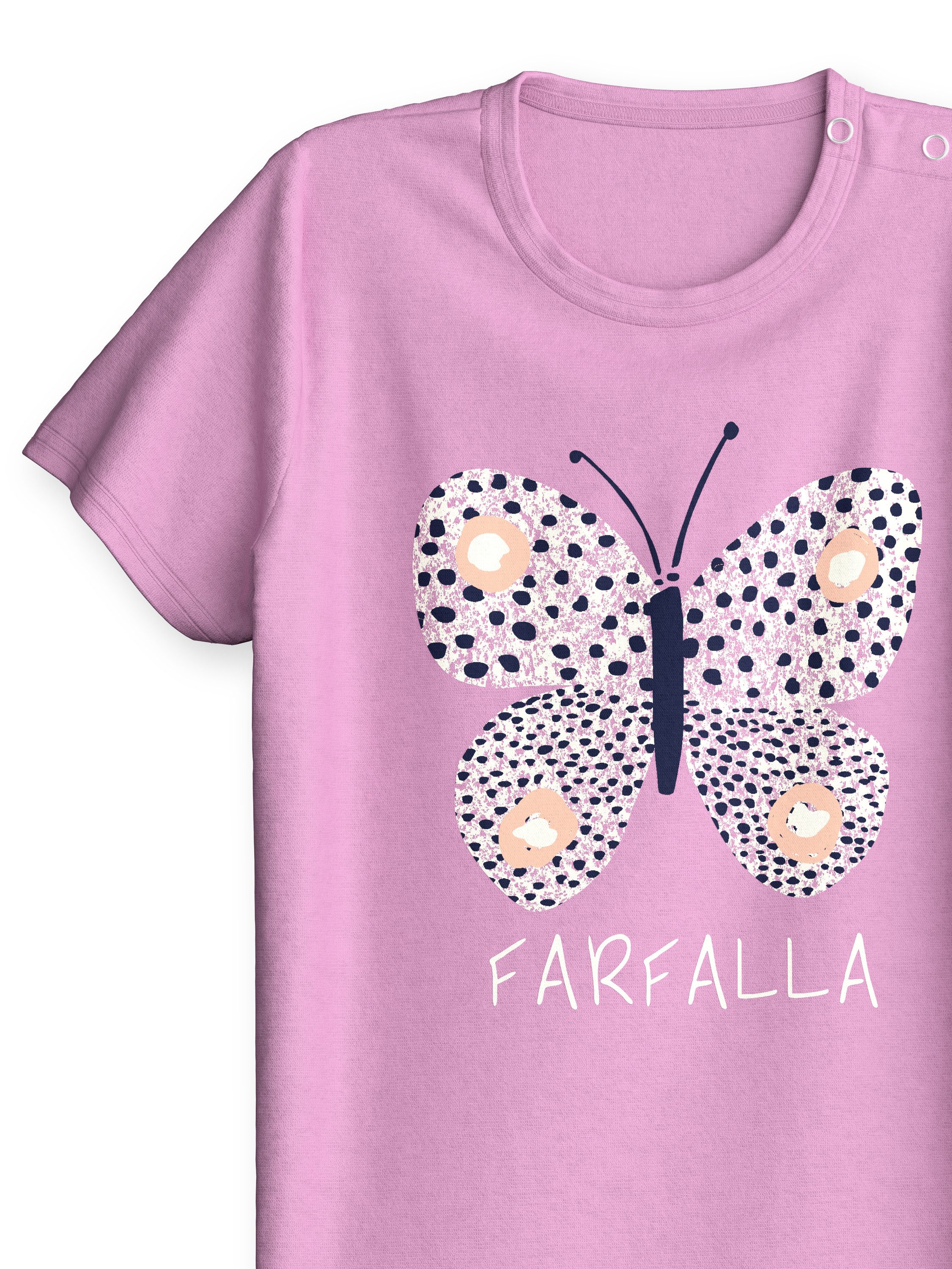 CALIDA Shorty Butterfly Kinder (2 tlg) aus hochwertiger Baumwolle, atmungsaktiv, pflegeleicht