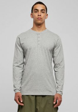 URBAN CLASSICS T-Shirt Herren Basic Henley L/S Tee (1-tlg)