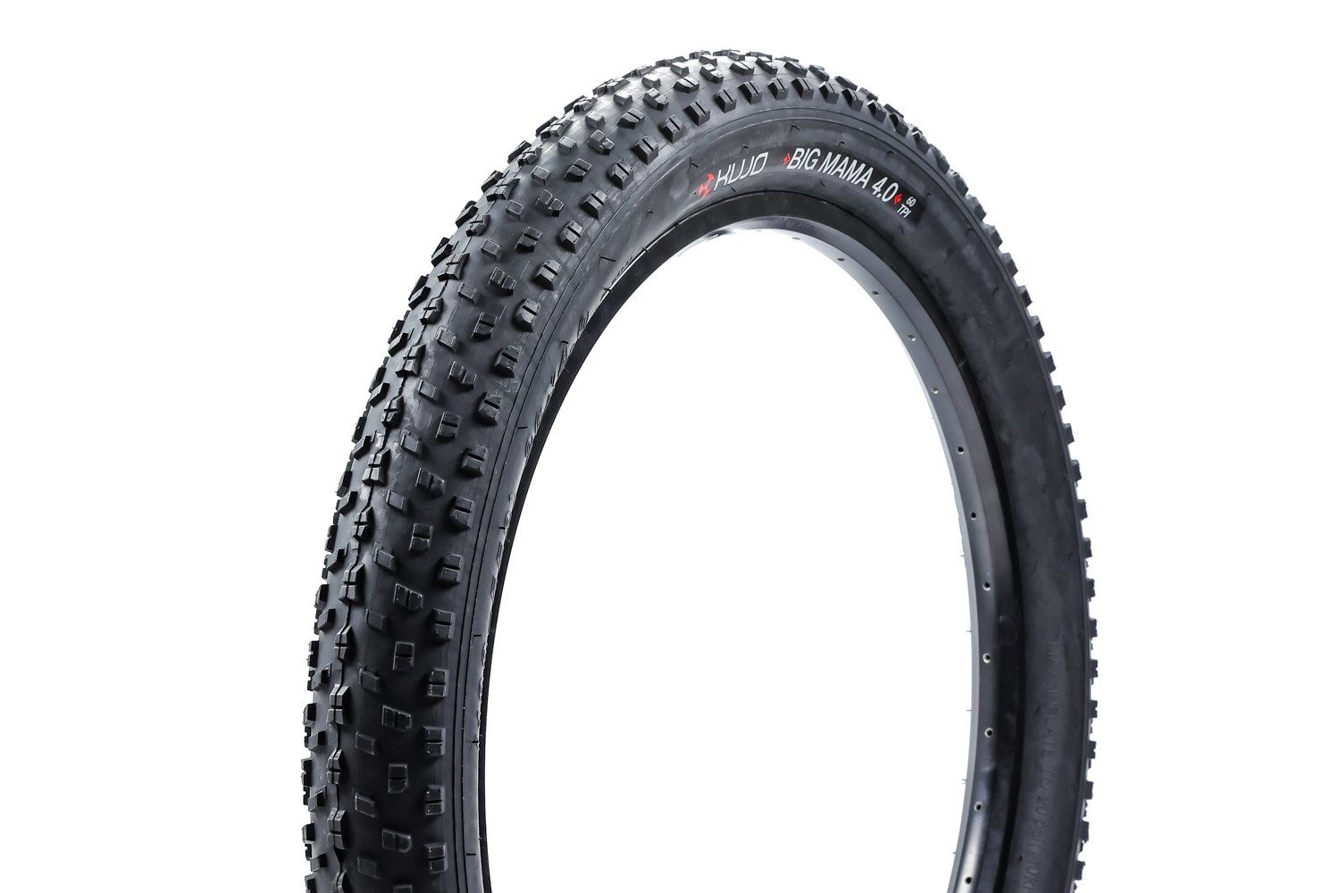 Kujo Fahrradreifen 26 Zoll Fahrrad Reifen Kujo BIG MAMA 26x4.0 MTB Fatbike 100-559 Schwar