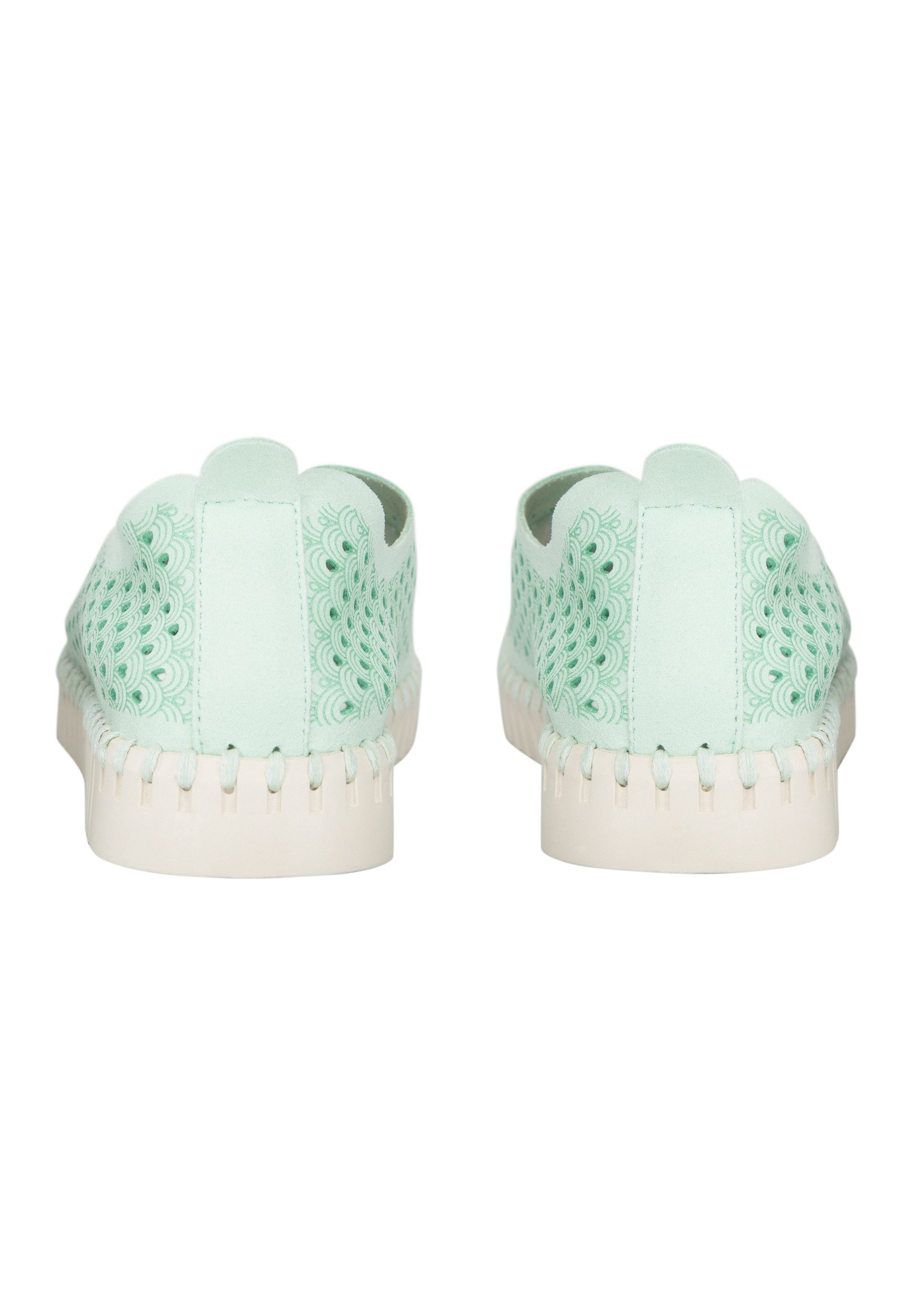 Ilse Jacobsen TULIP3275 Sneaker Plateausohle, atmungsaktive Mikrofaser, hoher Tragekomfort